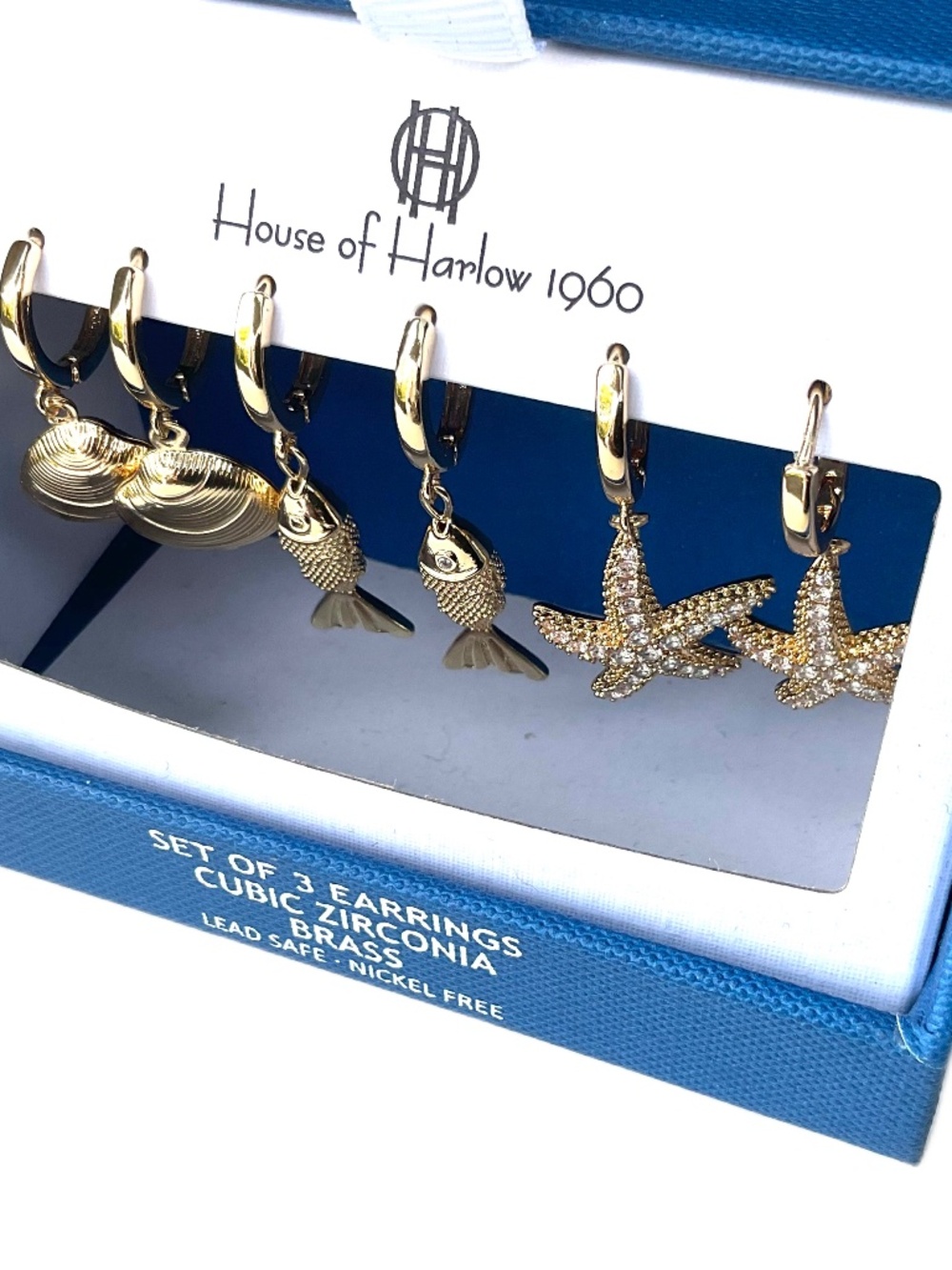 House of Harlow 1960 Nautical Hoop Earrings